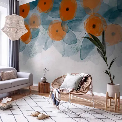 Produktbild von Selbstklebende Folie Fototapete - Garden of Dreams - Third Variant 98x70 cm Blumen b-A-10093-a-c
