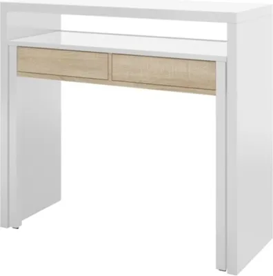 Produktbild von Schreibtisch - Weiß 36x98,5x87,5h cm