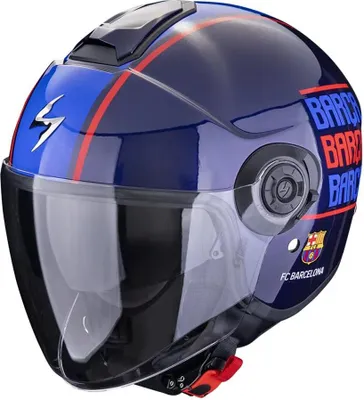Produktbild von Scorpion Exo-city Ii Fc Barcelona Jethelm Blau S Blau S