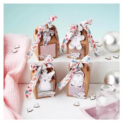 Produktbild von Silikonstempel Weihnachtszauber, 13 Motive Klare Stempel für DIY Bullet Journal Scrapbooking Stempelset zur Kartengestaltung