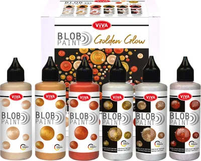 Immagine prodotto di Viva Decor 800305800 ViVA DECOR Set di colori Blob "Golden Glow", 6 pezzi