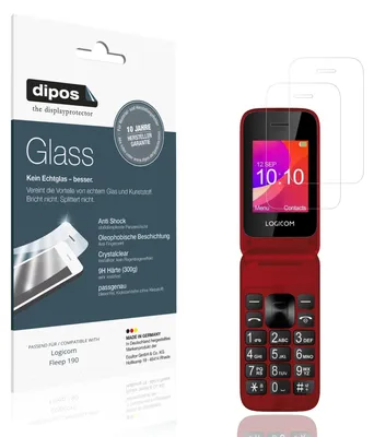 Image de 2x Protection ecrán pour Logicom Fleep 190 Verre souple Film Protecteur 9H dipos