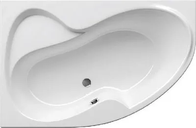 Produktbild von Ravak Rosa II - Asymmetrische Badewanne 150 L, 1500x1050 mm, links, weiß CK21000000