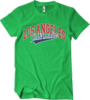 Produktbild von Los Angeles - California T-Shirt - Medium - Green