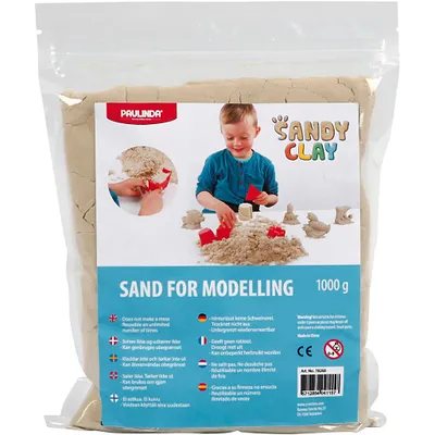 Produktbild von Sandy Clay, Natur, 1kg/ 1 kg [HOB-78268]
