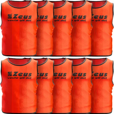 Produktbild von Kinder ARANCIO|Zeus 10er-Pack Trainingsleibchen Orange