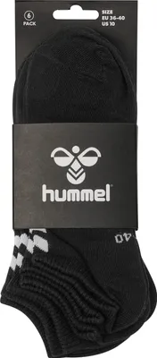 Obrázok produktu pre hmlCHEVRON 6-PACK ANKLE SOCKS - BLACK - 10