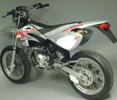 Image de Silencieux arrière en titane rond Arrow avec ABE pour Beta RR Enduro / Supermoto 50 ccm