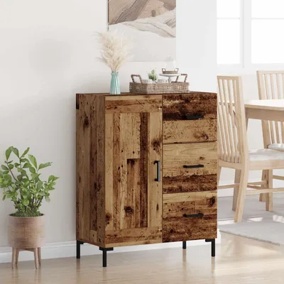 Produktbild von vidaXL Sideboard Altholz 69.5 x 34 x 90 cm Holzwerkstoff
