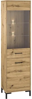 Produktbild von Vitrine MEVIA 18 artisan eiche
