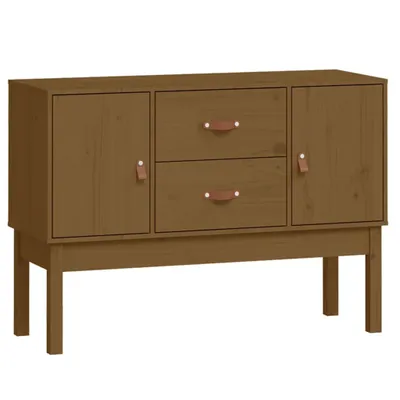 Produktbild von Sideboard Honigbraun 110x40x78 cm Massivholz Kiefer
