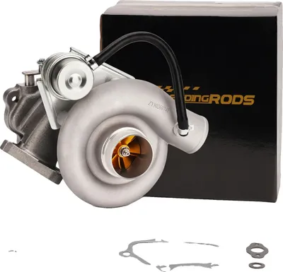 Zdjęcie produktu dla Turbosprężarka, zwiększa moc do 380 KM, pasuje do silników Subaru Impreza WRX / STI EJ20 EJ25 2002-2006, długość 26cm, szerokość 24cm, wysokość 23cm