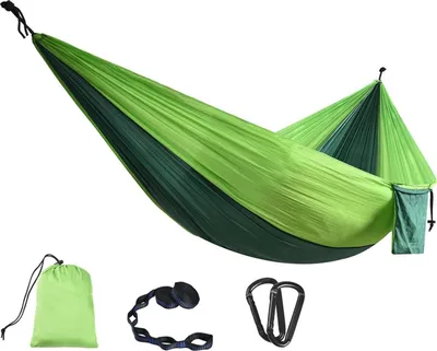 Immagine prodotto di Signstek Amaca multipersona 230x150 cm Blu - Fino a 300 kg - Campeggio da viaggio