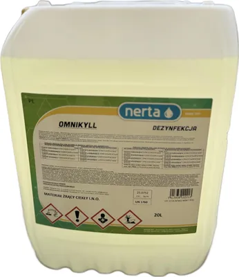 Zdjęcie produktu dla Nerta Omnikyll 20L Środek Do Dezynfekcji Odkażanie Bakteriobójczy