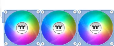 Productafbeelding van Thermaltake CT120 EX Reverse Fan, hydrangeablauw, 3-pack, ARGB synchronisatie