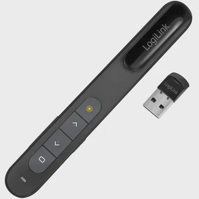 Immagine prodotto di Logilink Presenter Wireless, 2.4 GHz, Laser Pointer,bis 15m