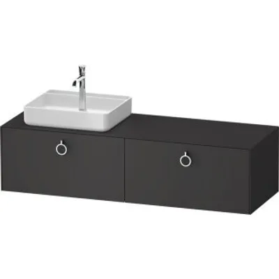 Produktbild von DURAVIT WT4890L58580010 Konsolen-WTU wh White Tulip 550x1600x