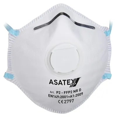 Produktbild von ASATEX Feinstaubmaske FFP2 NR D P2 weiß - 240 Stück