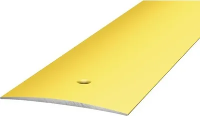 Produktbild von Prinz Übergangsprofil Alu gold gelocht 40 x 2700 mm