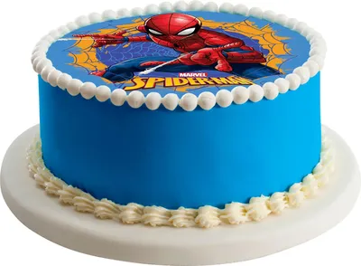 Produktbild von dekora - Essbare Spiderman Oblate Ø 20 cm - Marvel Kuchendeko für Kinder