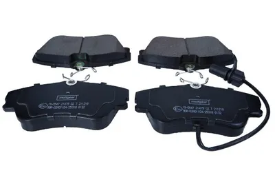 Produktbild von MAXGEAR Bremsbeläge Satz Vorne Bremsklötze für VW Transporter IV Bus (70B, 70C, 7DB, 7DK, 70J, 70K, 7DC, 7DJ) 19-0547