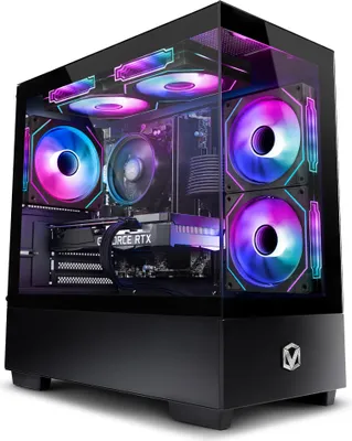 Produktbild von Vibox V-206 Gaming PC - AMD Ryzen 5 5500 4,2 GHz - Nvidia RTX 5060 8 GB - 16 GB RAM - 1 TB SSD- Windows 11 - WiFi 6 + Bluetooth 5.4