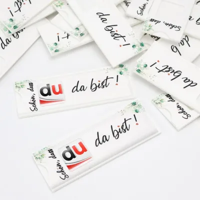 Produktbild von Solidchoice – Set mit 30 Filz-Schokoladenhüllen für Gastgeschenke