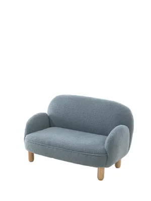 Zdjęcie produktu dla VIPACK – sofa dziecięca, obicie Bouclè niebieskie