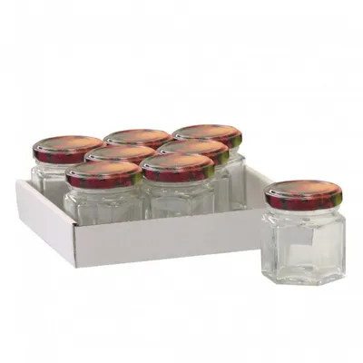 Produktbild von Marmeladengläser 47 ml Deckel 8 Stk.