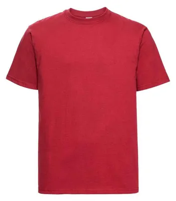 Image de Russell - T-shirt pour hommes FK1768 (S) (rouge)