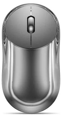 Image de Lenovo 8000, compatible avec les droitiers et les gauchers, optique, Bluetooth + USB Type-A, 4000 DPI, couleur grise