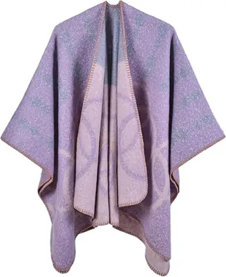 Produktbild von Damen Poncho und Schal in Einem für den Winter
