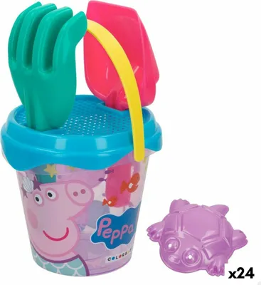 Produktbild von Strandspielzeuge-Set Peppa Pig 14 x 12,5 x 14 cm (24 Stück)