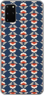 Produktbild von MuchoWow® Handyhülle Schutzhülle Hülle für Telefoonhoesje Samsung Galaxy S20 Plus Muster - Abstrakt - Blumen Silikon Softcase Handy Hülle - Hartschale
