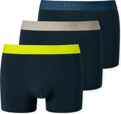 Produktbild von Schiesser Herren 3PACK Shorts sortiert 4 8 PAK