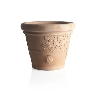 Image de Pot de fleurs - Vite - D 60 cm - Marron