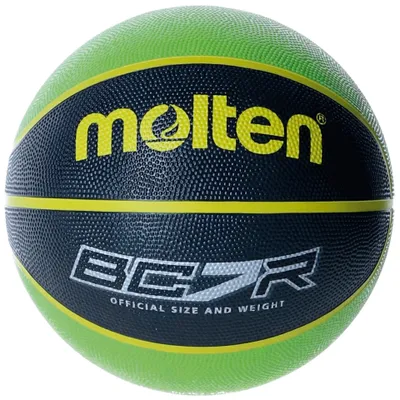 Produktbild von Basketballball Molten Bcr2 Größe 7 Grün/Schwarz