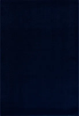 Produktbild von Uni Teppich Navyblau 140x200 cm, strapazierfähig, pflegeleicht, Fußbodenheizung geeignet