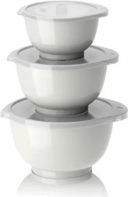 Obrázok produktu pre Rosti 29924, Set, Biela, 0,25 L, 0,5 L, 0,75 L, Melamín