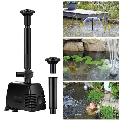 Zdjęcie produktu dla Yaobluesea Pompa fontannowa 800L/h 16W do oczka wodnego