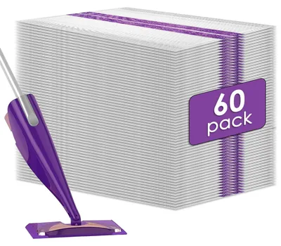 Productafbeelding van Solidchoice - 60 Stuks Vervangende Mop Pads voor Swiffer WetJet
