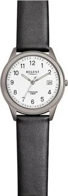 Image de Montre-bracelet Regent en titane pour hommes F-683