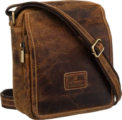 Produktbild von PTN 5031-TMH-5863 Hellbraune Ledertasche