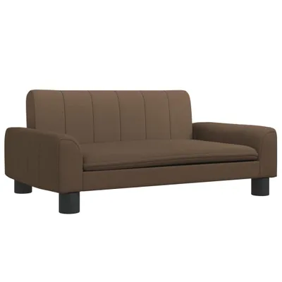 Produktbild von Hundebett Braun 70x45x30 cm Stoff