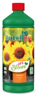 Produktbild von DutchPro pH-Bloom pH-Regulator für Pflanzen, 1 Liter, hochkonzentriert, für die Blütephase
