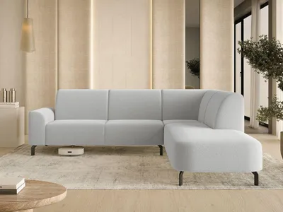 Produktbild von GrainGold Ecksofa L-Form Rechts Regento - Moderne Ecksofa, Wohnzimmer Ecksofa - Eckcouch Grau (Quelle 83)