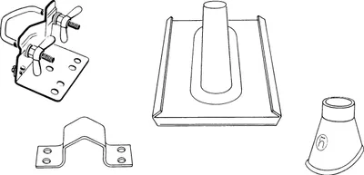 Image de Kit TRIAX pour tubes Ø32 - 60 mm, 1x DAB 52-3 N, 1x DAB 60-2, 1 pièce.