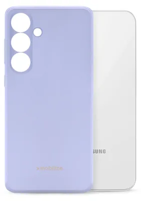 Produktbild von Mobilize Rubber Gelly Handyhülle für Samsung Galaxy S24 Hülle Flexibles TPU Backcover - Pastel Purple