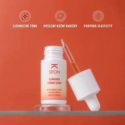 Obrázek produktu pro Soaphoria K.seon GlowGuard Ferment Sjednocující ampulkové sérum 30 ml