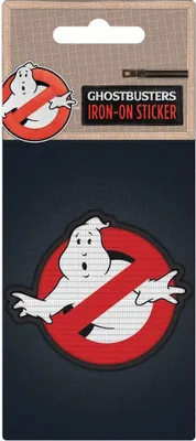 Image de Ghostbusters - Logo - Ecusson à repasser PM4722 (55 mm x 65 mm) (Rouge/Blanc)